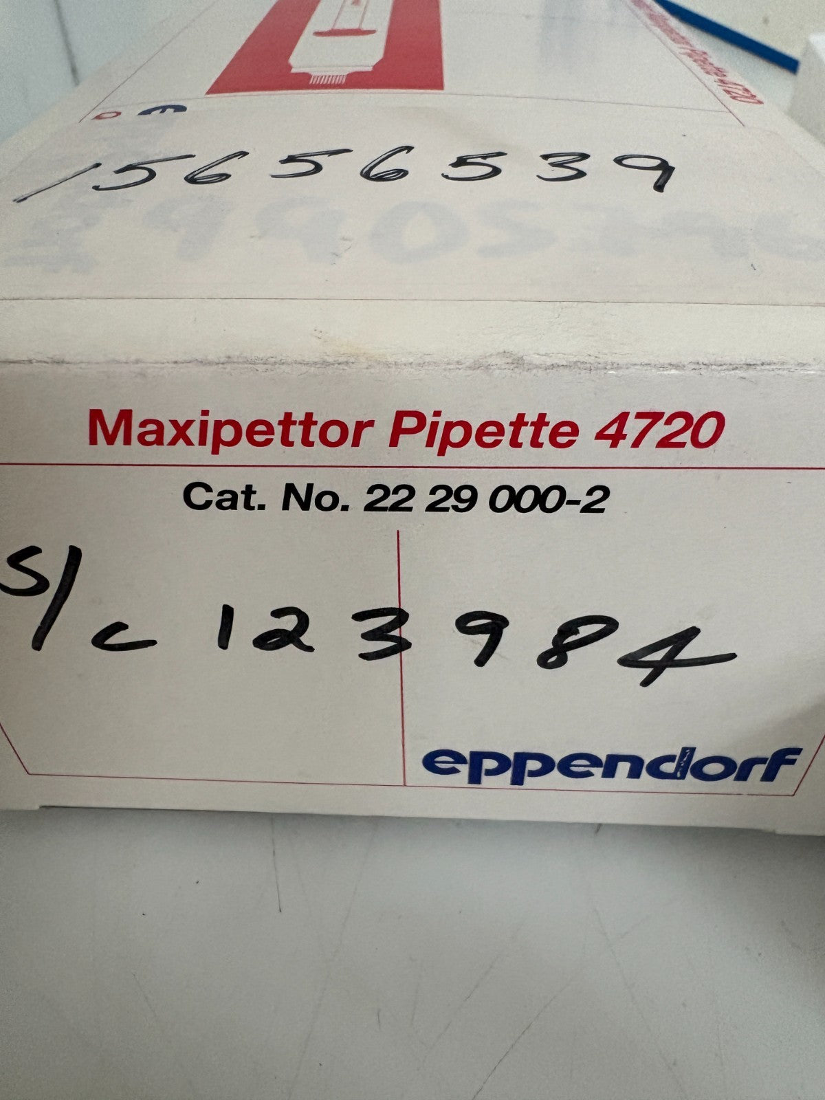 EPPENDORF MAXIPETTOR PIPETTE 4720 #22 29 000-2 2