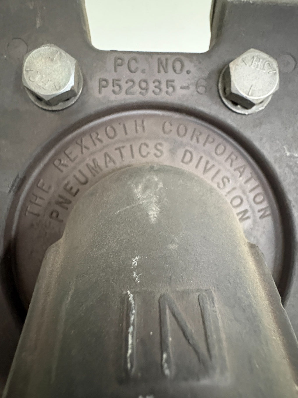 REXROTH PNEUMATICS P52935-6 EXHAUST QUICK RELEASE VALVE 