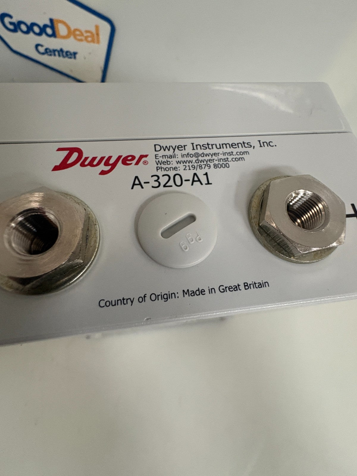DWYER WATERPROOF ENCLOSURE A-320-A12