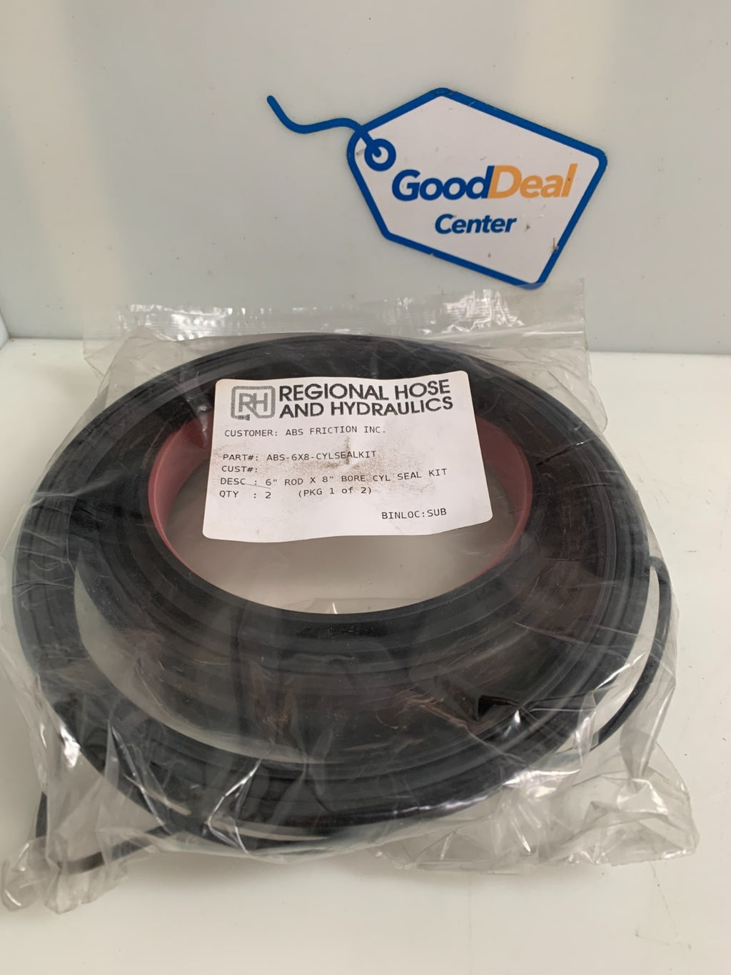 REGIONAL HOSE AND HYDRAULICS  Seal Kit  ABS-6X8-CYLSEALKIT
