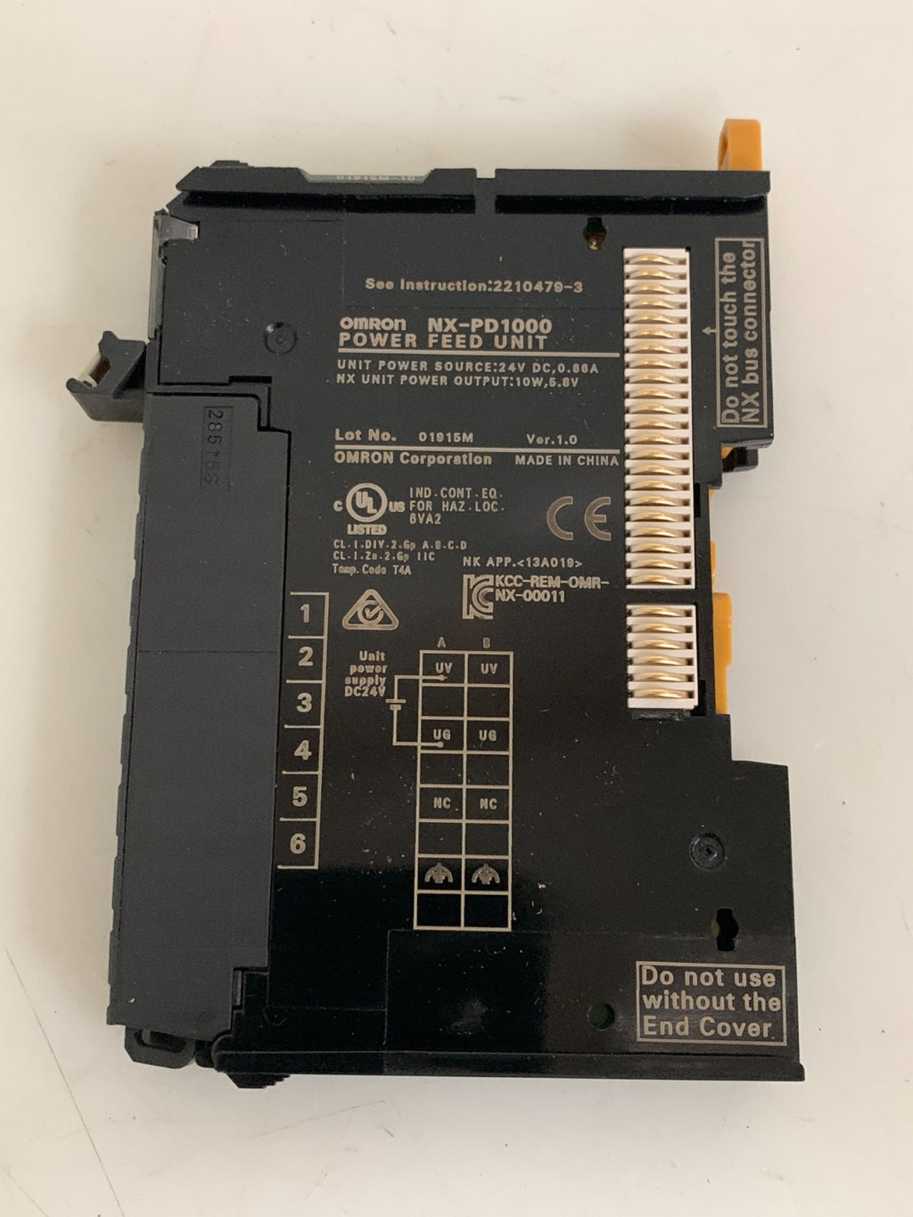 OMRON POWER SPEED UNIT NX-PD10002