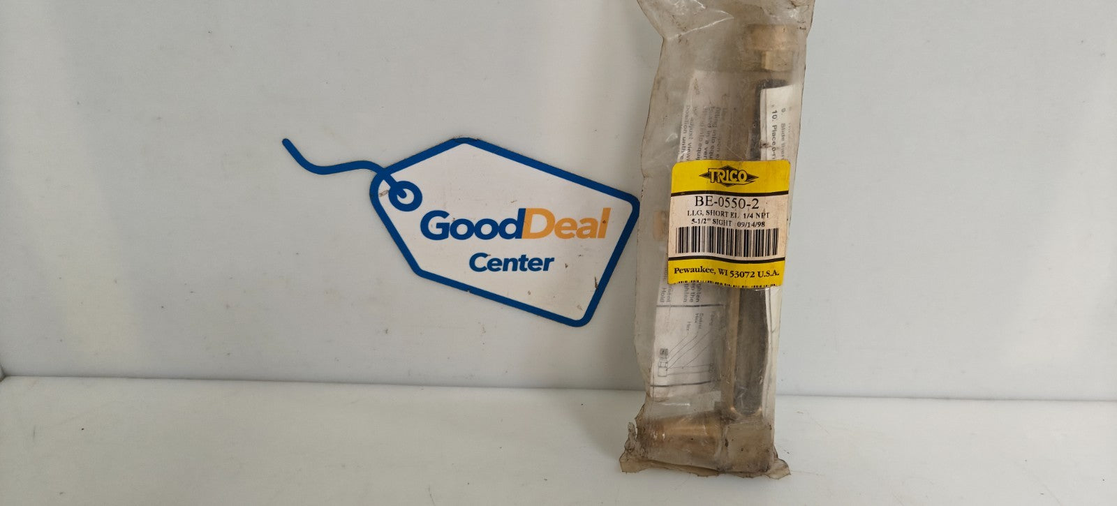 TRICO LIQUID LEVEL BRASS GAUGE BE-0550-20