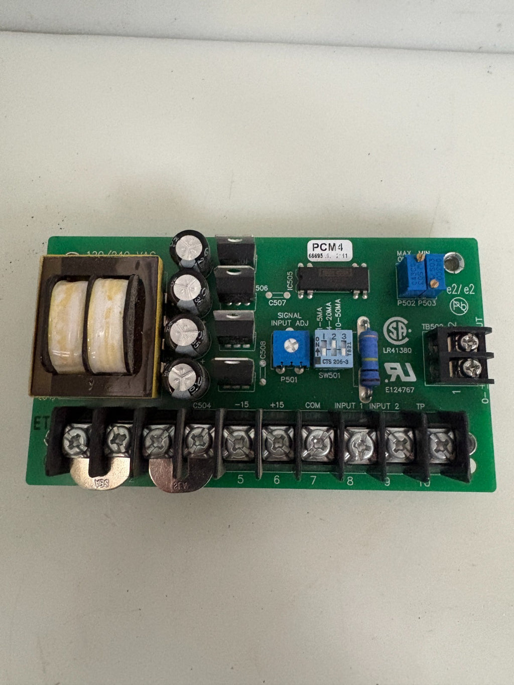 MINARIK ELECTRIC SIGNAL ISOLATOR PROCESS CONTROL MODULE PCM4 #170-0426