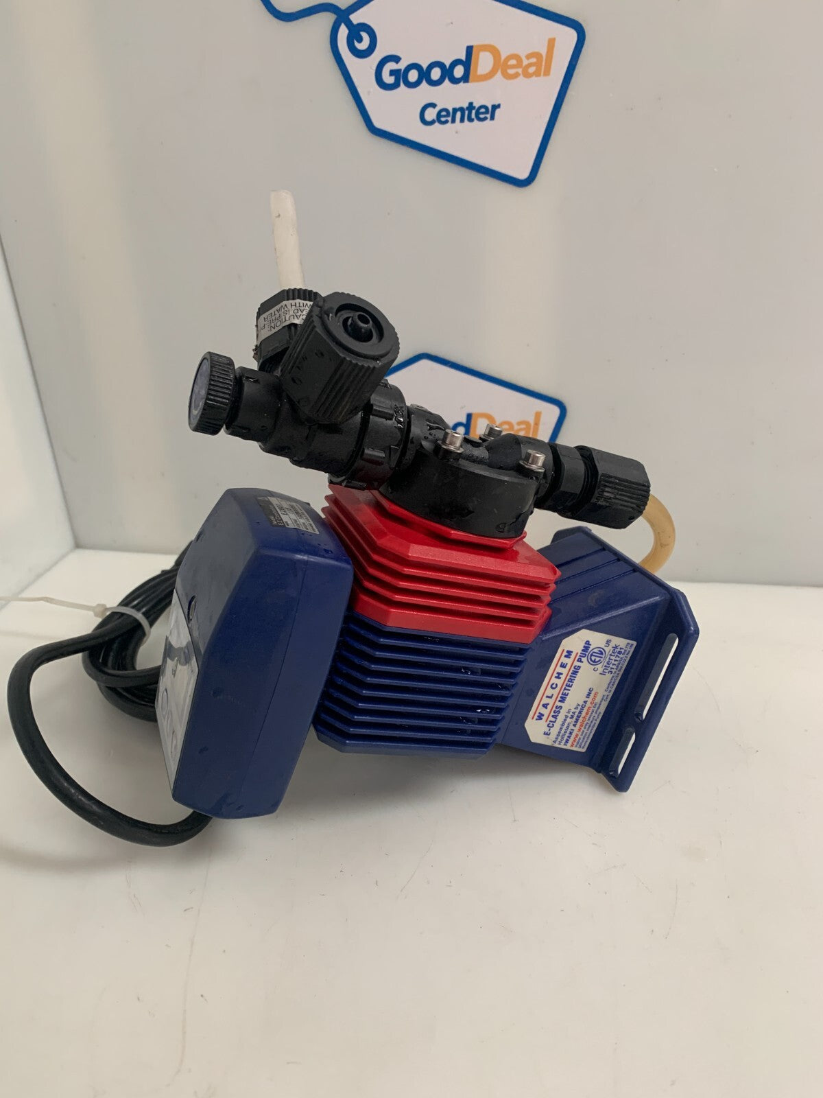 IWAKI METERING PUMP EZB11D1-PE W/WALL SUPPORT2