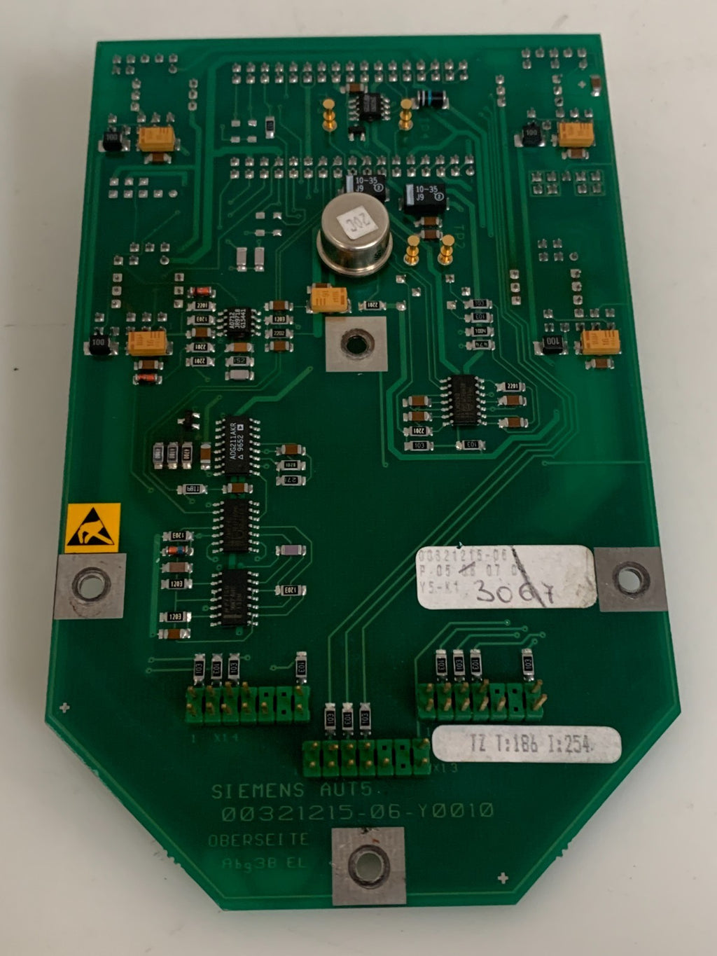 SIEMENS CIRCUIT BOARD 00321215-06-Y0010