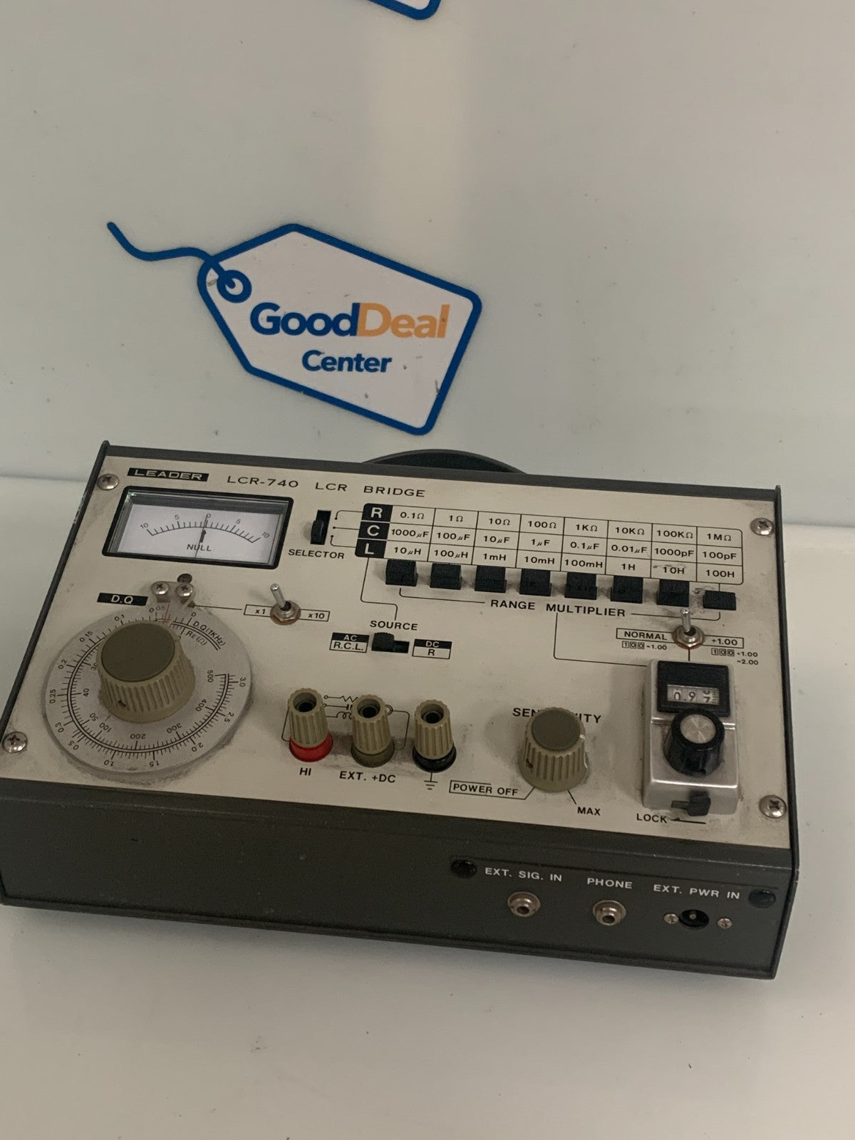 LEADER LCR BRIDGE #LCR-7400