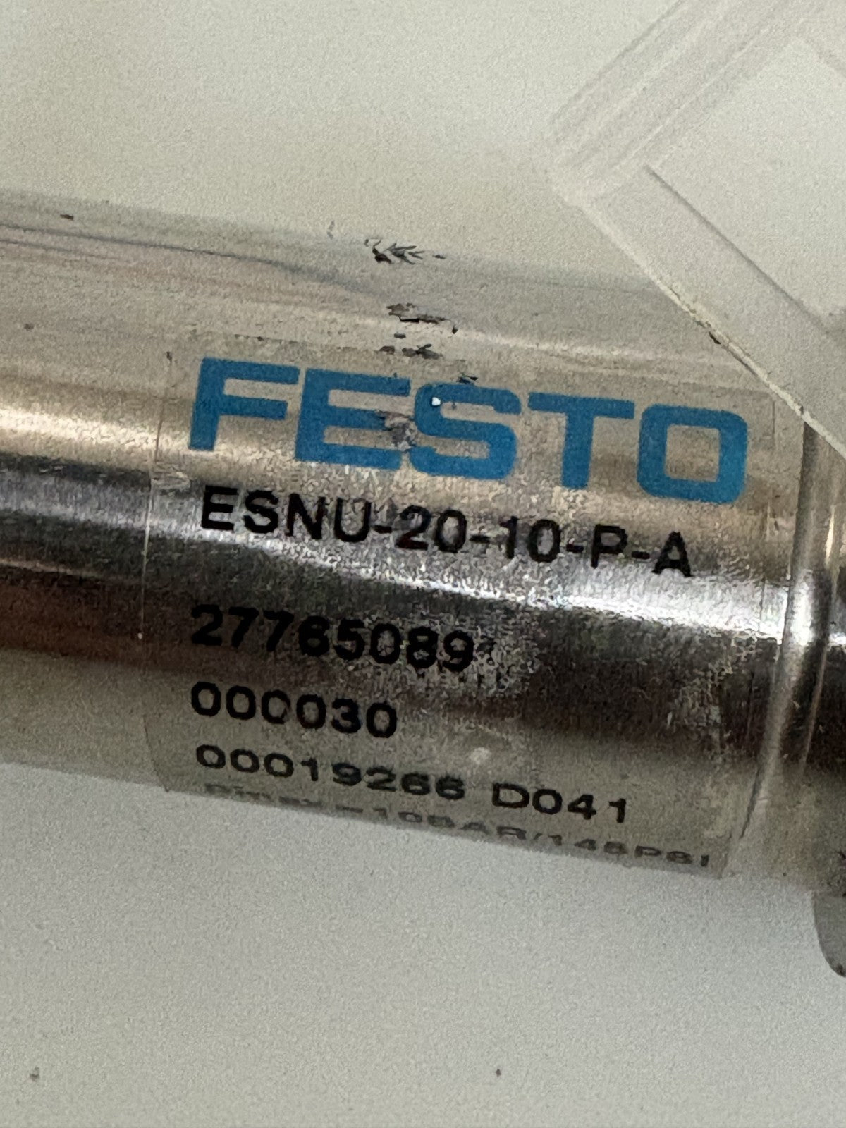 FESTO PNEUMATIC CYLINDER ESNU-20-10-P-A