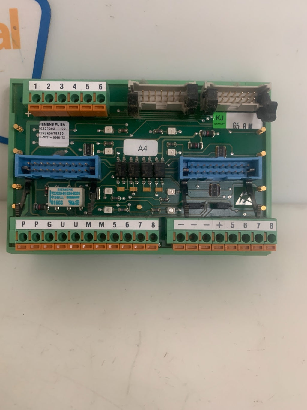 SIEMENS PLEA INTERFACE MODULE 00327284-02 PHOENIX CONTACT UMK SE 11.25-1