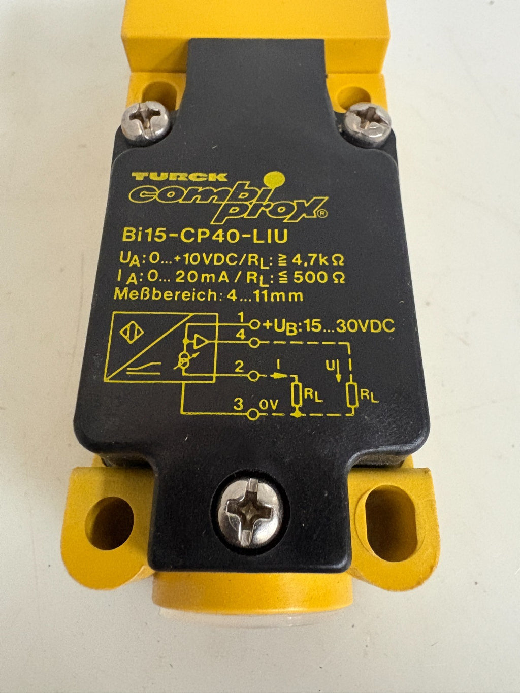TURCK PROXIMITY SENSOR SWITCH BI15-CP40-LIU