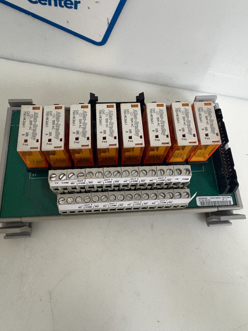ALLEN BRADLEY RELAY MASTER MODULE 20PIN 1492-X1M20120-8R