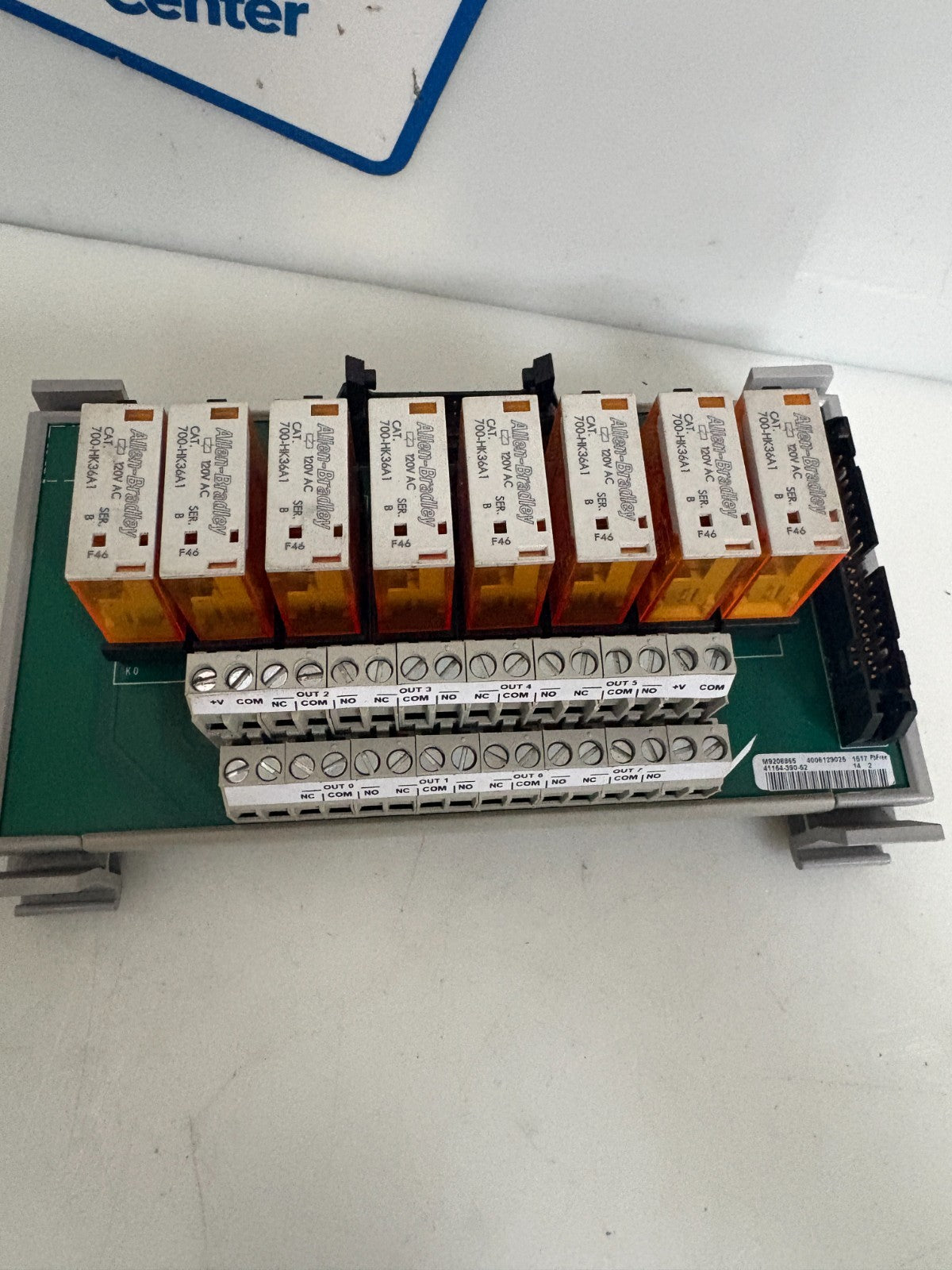 ALLEN BRADLEY RELAY MASTER MODULE 20PIN 1492-X1M20120-8R