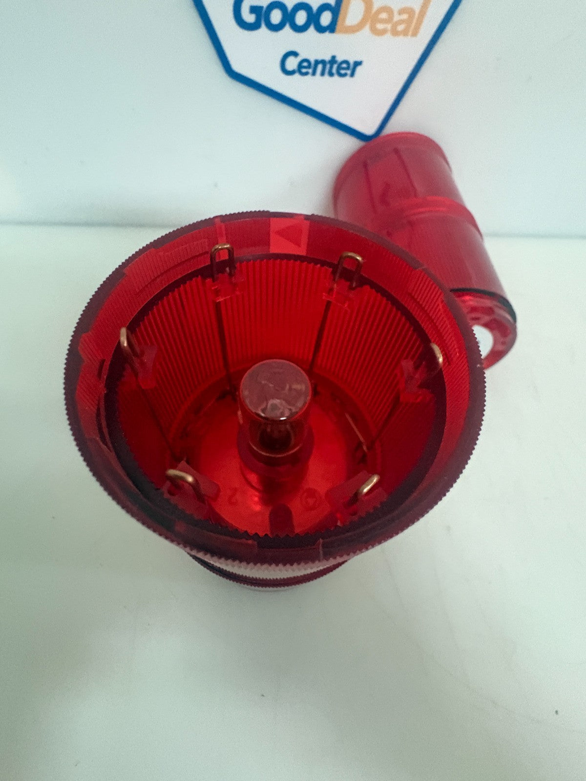 LOT OF 2 WERMA SIGNAL TECHNIK STACK RED LIGHT 840 100 002