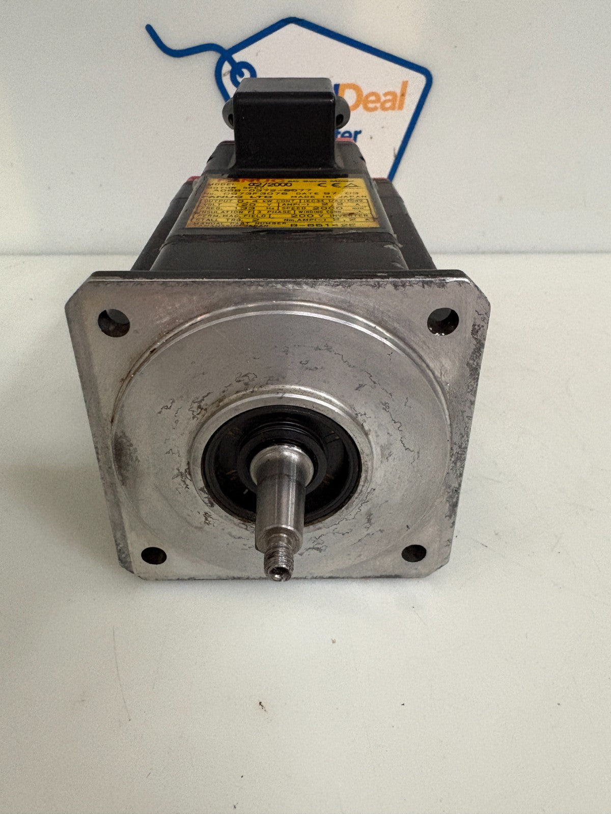 GE FANUC SERVO MOTOR 02/2000 A06B-0372-B077