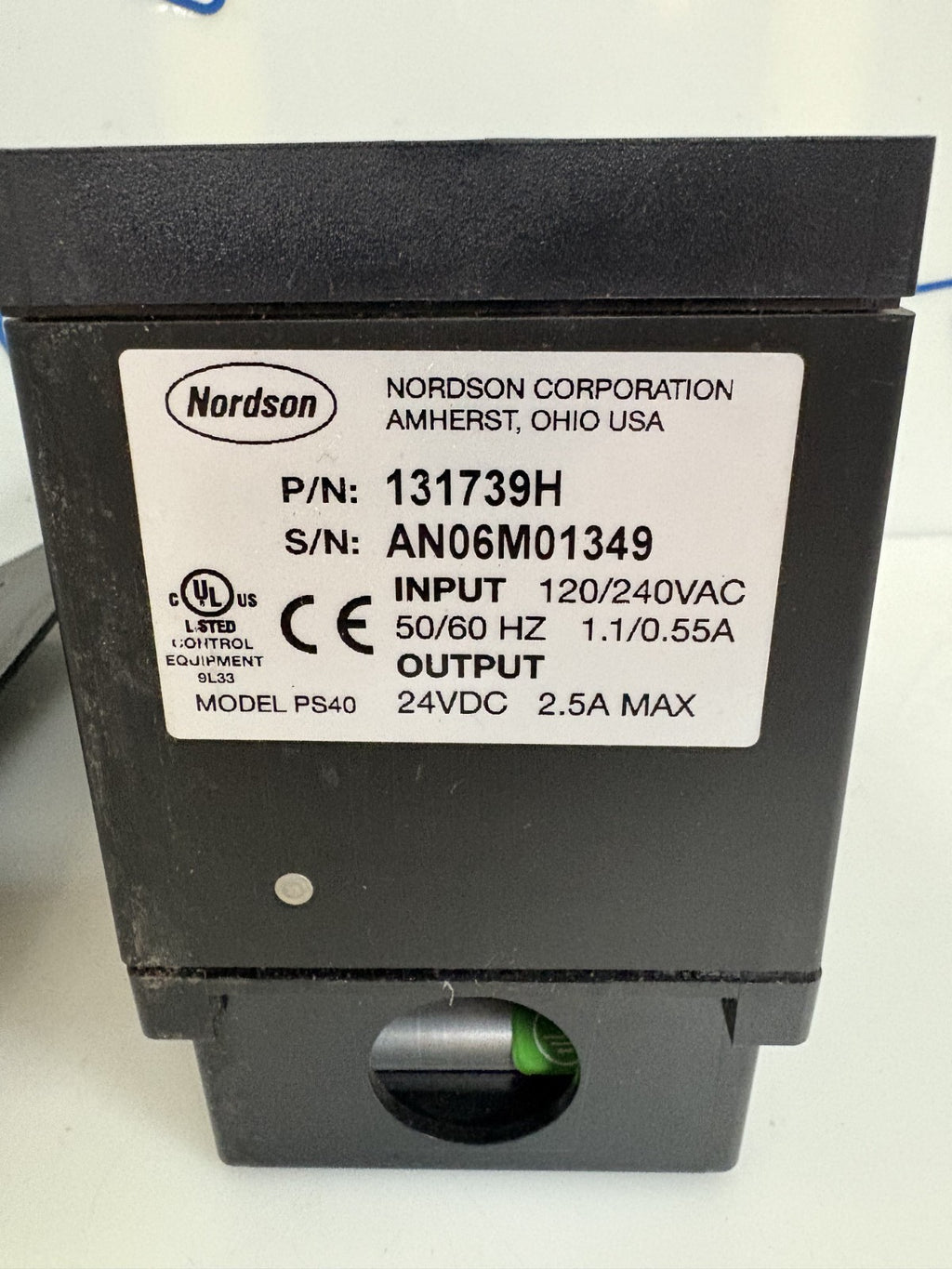NORDSON PS40 POWER SUPPLY #131739H