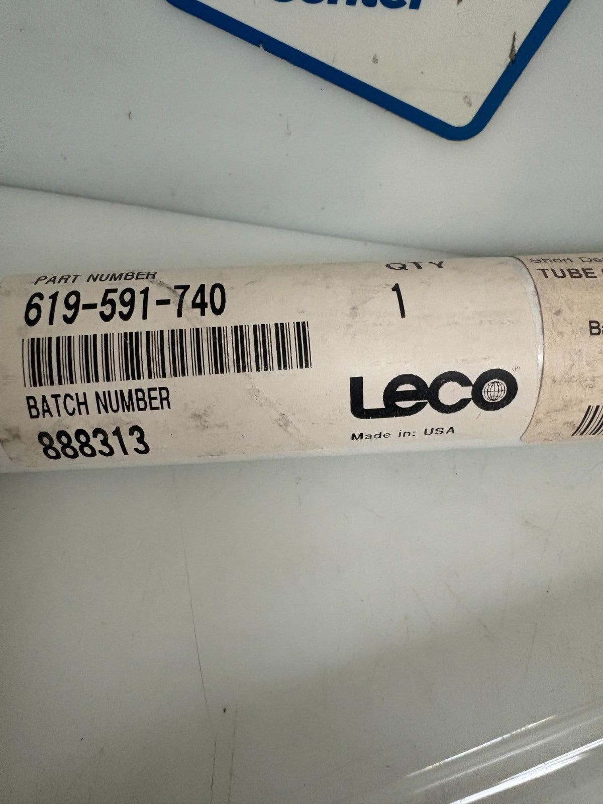 LOT OF 4 LECO REAGENT TUBE 619-591-7403