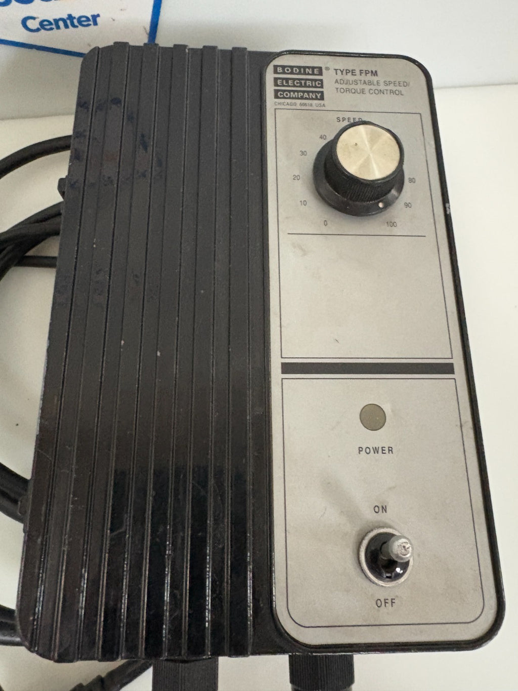 BODINE DC MOTOR CONTROL FPM S351