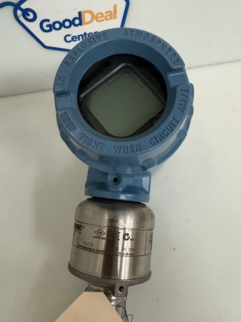 EMERSON ROSEMOUNT PRESSURE TRANSMITTER 300S1AAK5M5 W/SUPER MODULE IN BOX