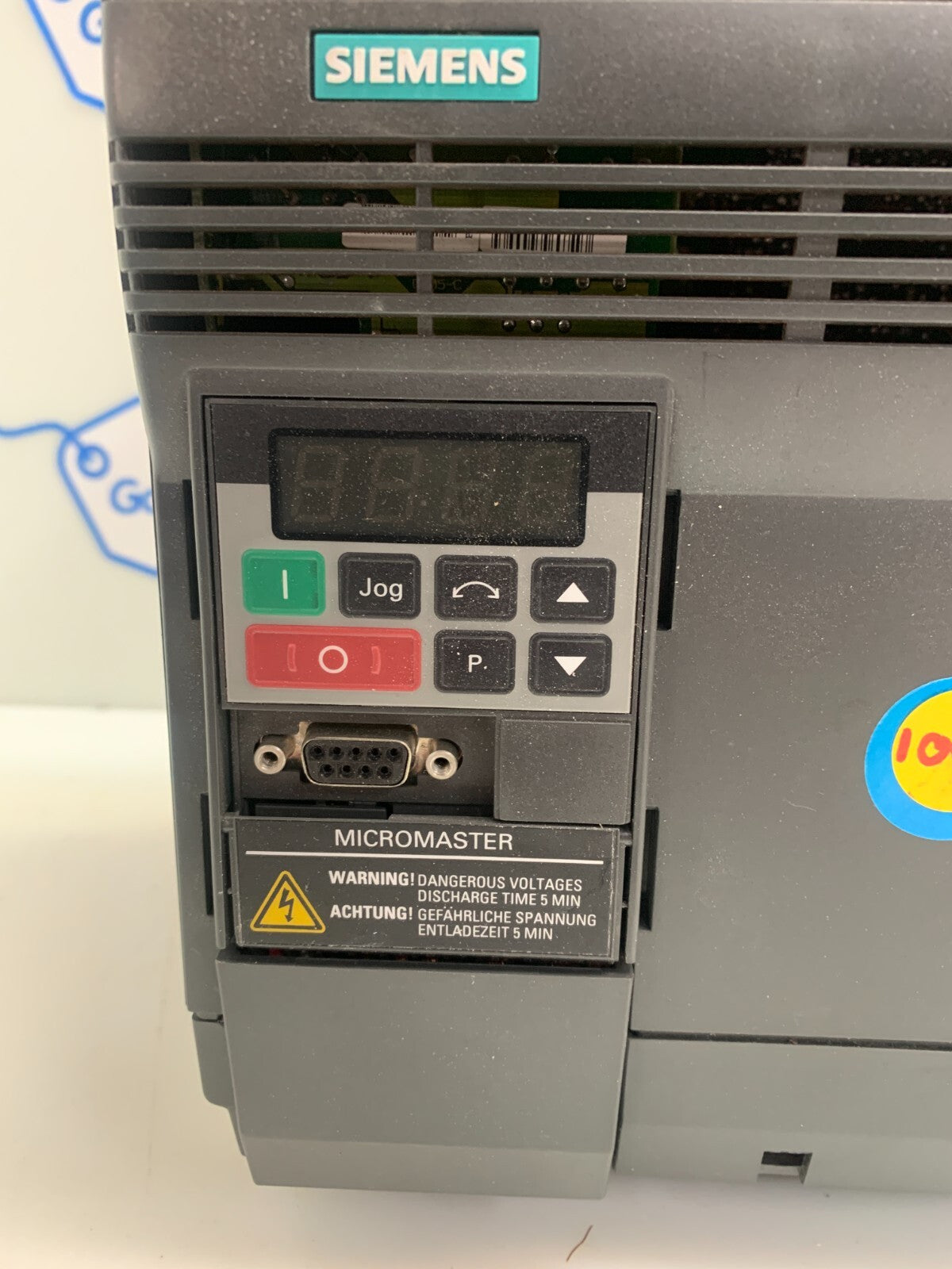 SIEMENS MICROMASTER 6SE92210CC40