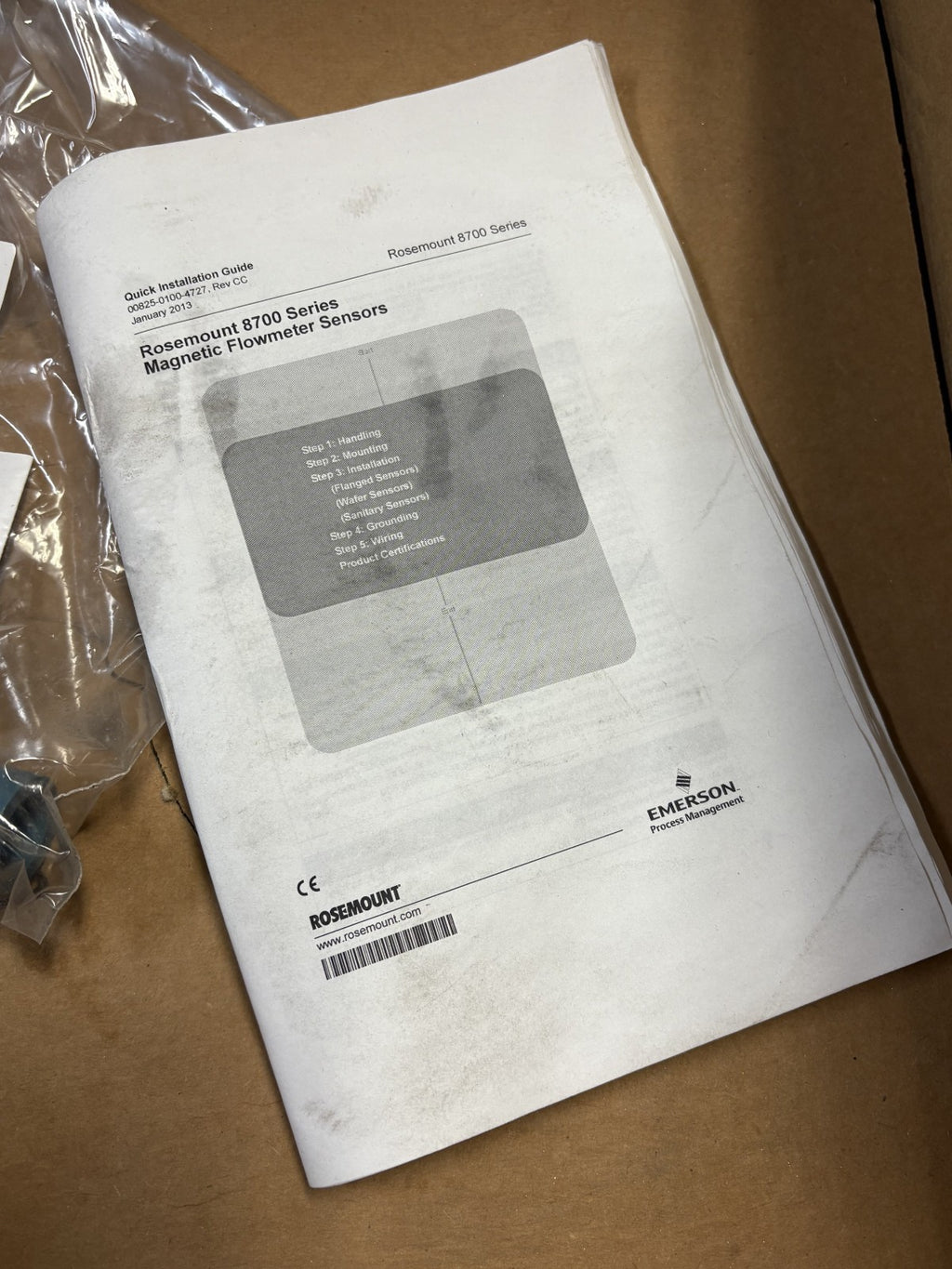 ROSEMOUNT MAGNETIC FLOWTUBE 8711SPA030R1N0G14
