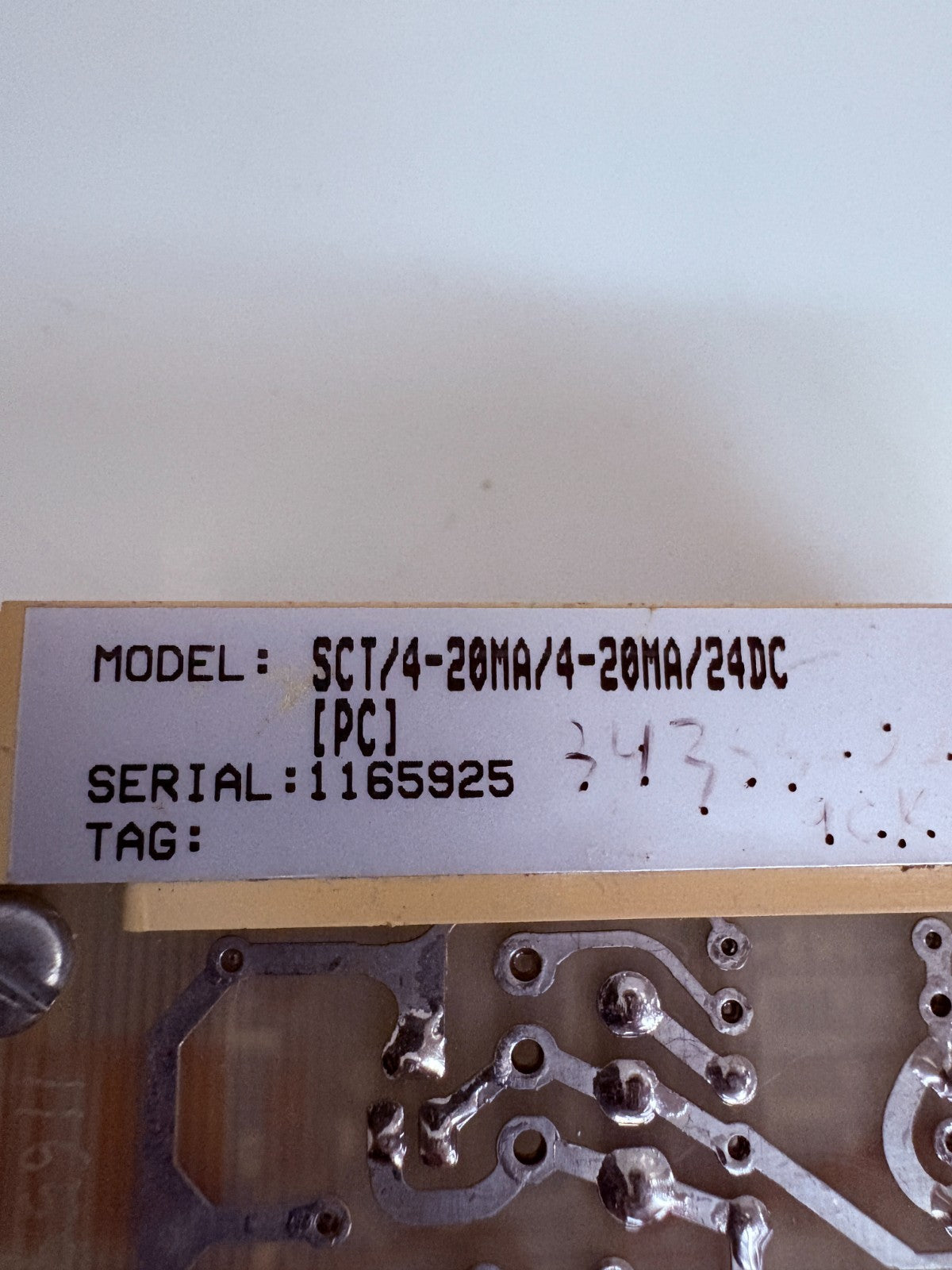 MOORE IND. SCT SIGNAL CONVERTER 350-534-0102