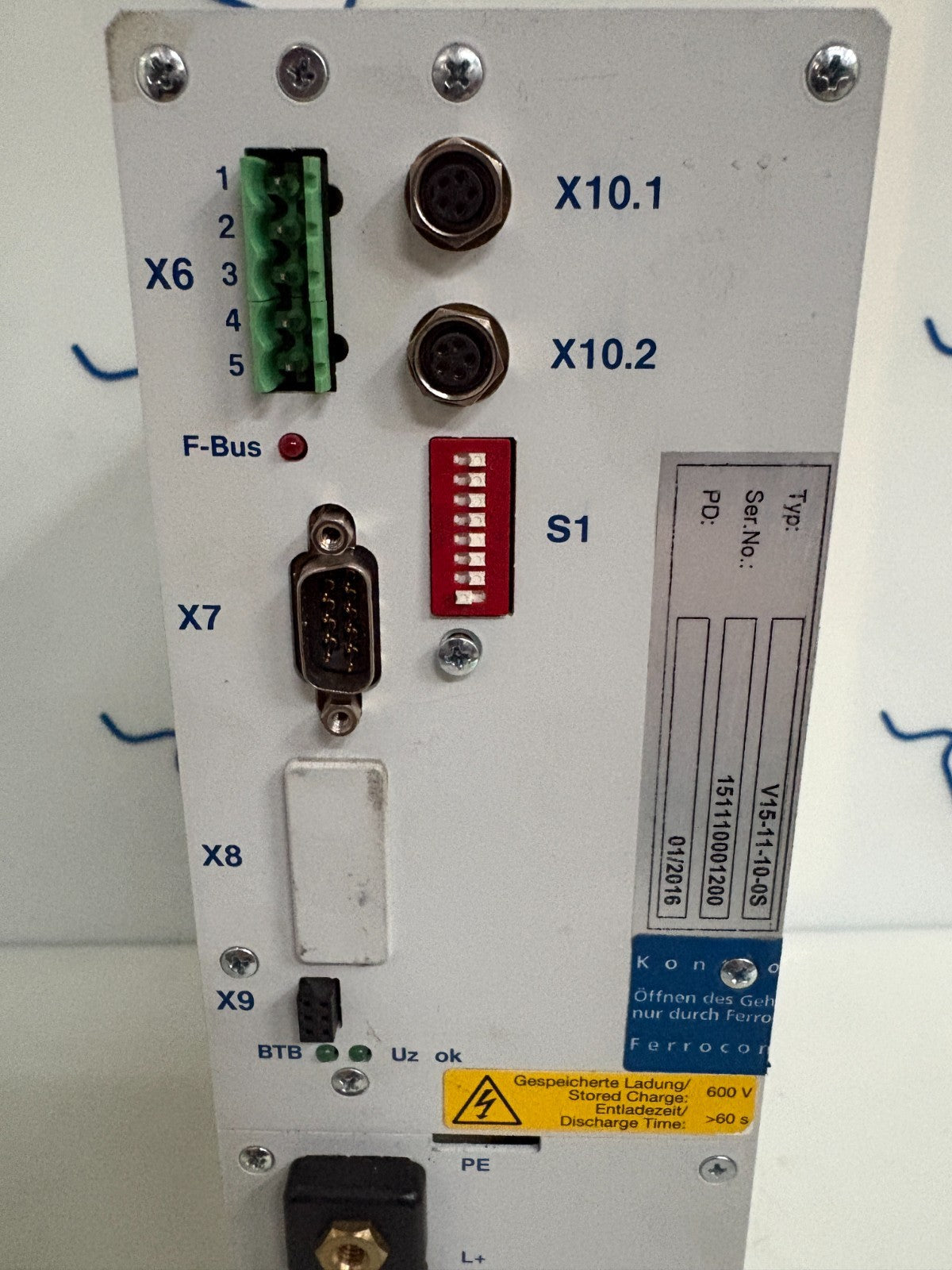 FERRO CONTROL DARC V15-11-10-0S