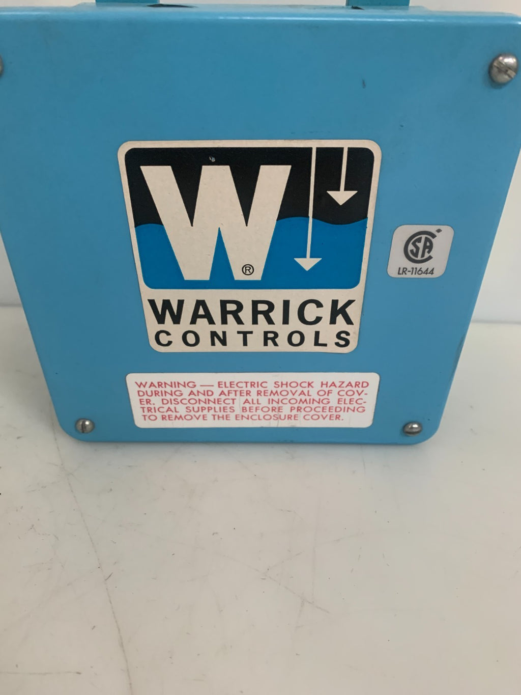 WARRICK CONTROLS LIQUID LEVEL CONTROL TYPE 2G1F4N