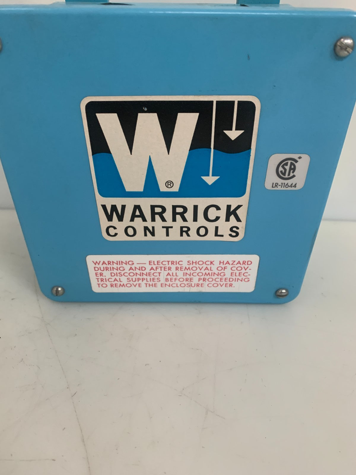 WARRICK CONTROLS LIQUID LEVEL CONTROL TYPE 2G1F4N