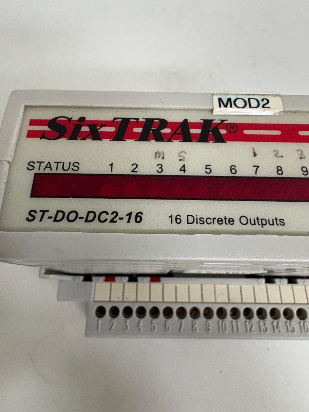 SIX NET  I/O PROCESS QUALITY MODULE SIXNET ST-DO-DC2-16   16 DISCRETE OUTPUTS