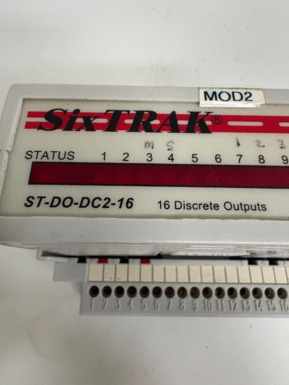 SIX NET  I/O PROCESS QUALITY MODULE SIXNET ST-DO-DC2-16   16 DISCRETE OUTPUTS