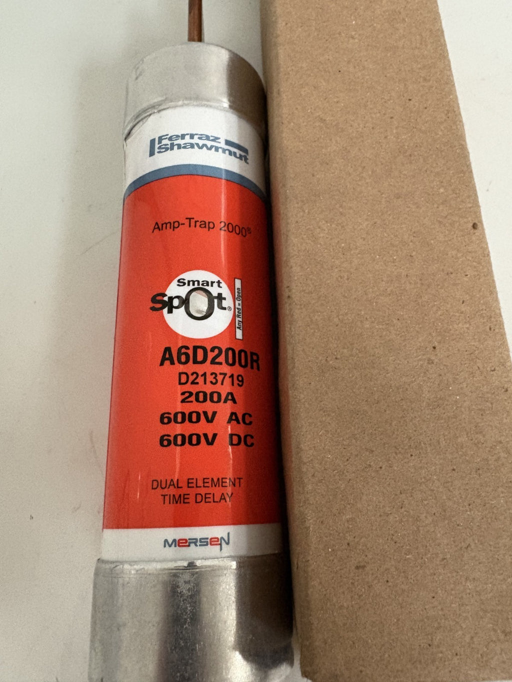 MERSEN AMP TRAP RK1 2000 FUSE #A6D200R1