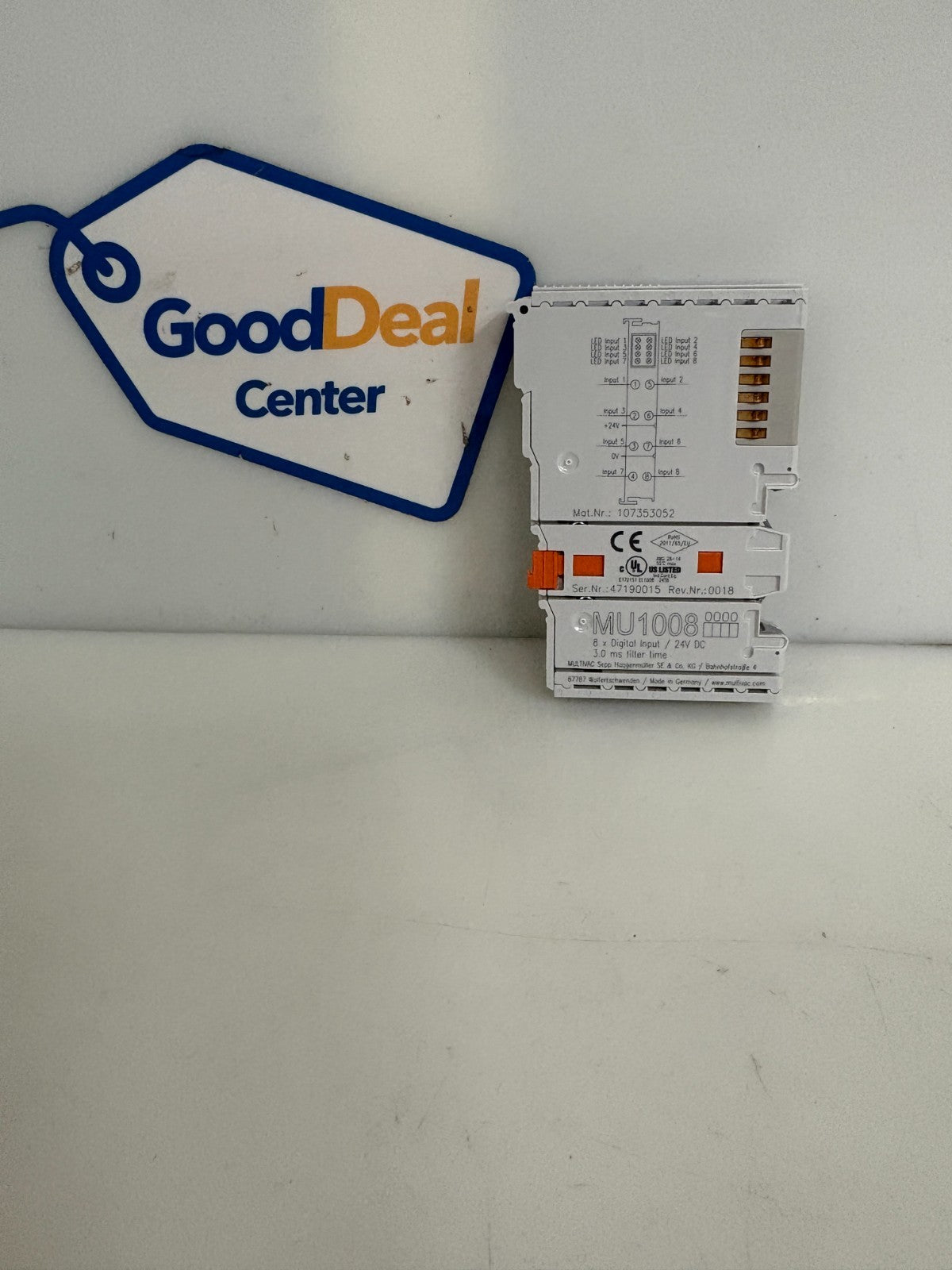 MULTIVAL 8XDIGITAL INPUT / 24Y DC MU 10080