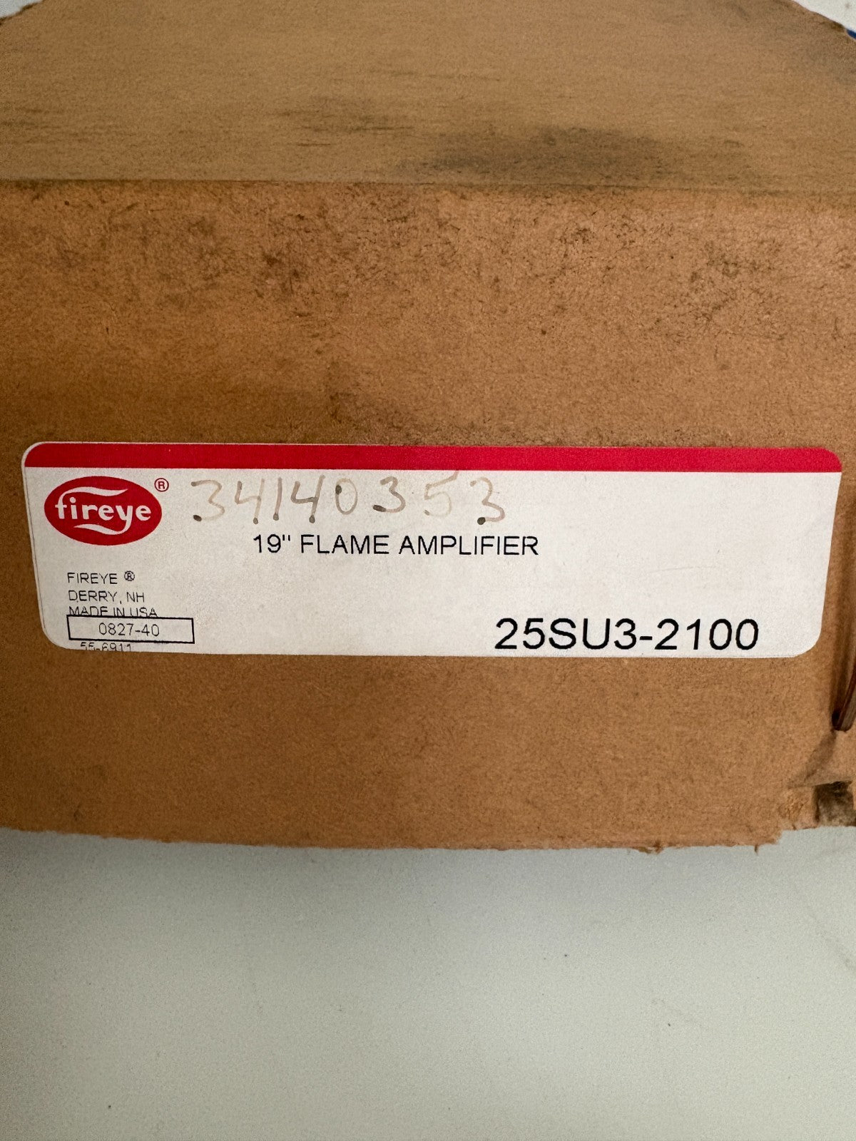 FIREYE 19" FLAME AMPLIFIER #25SU3-21003