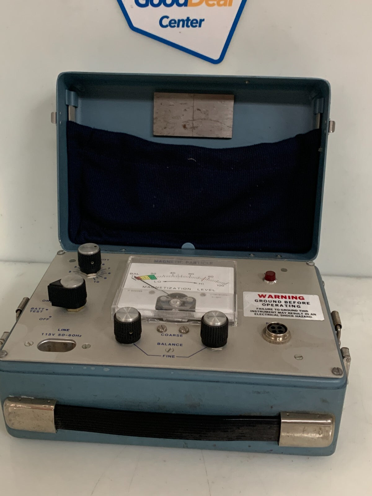 Magnaflux MPL-101 Current Flaw Magnetic Particle Level Indicator No probe As is