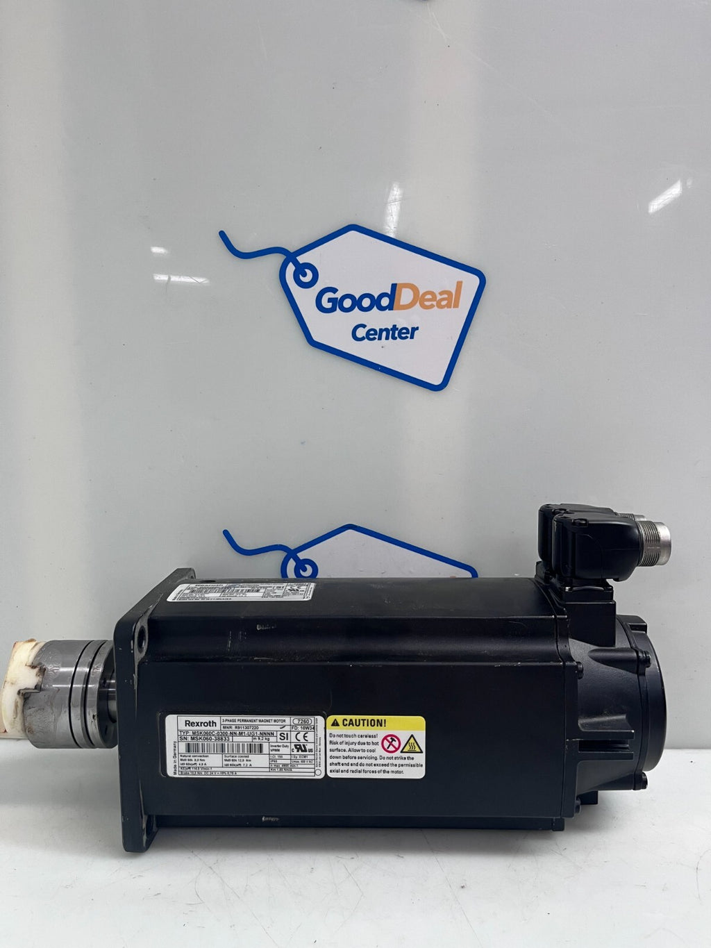 REXROTH R911307220  3-Phase Permanent Magnet Motor MSK060C-0300-NN-M1-UG1-NNNN