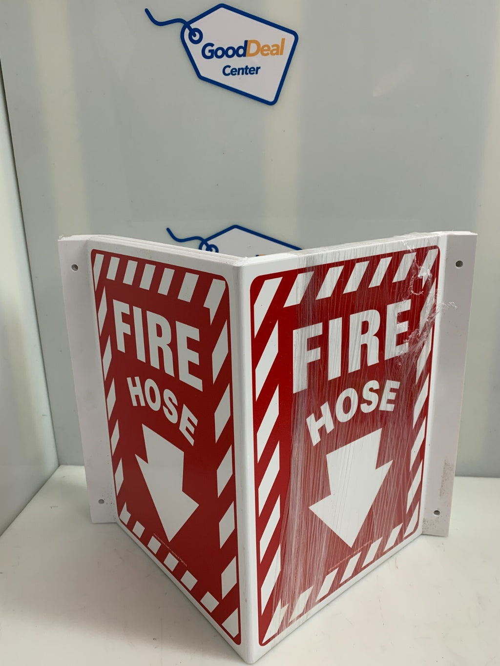 Lot of 5 Accuform Double Fire Hose Sign PSP3160