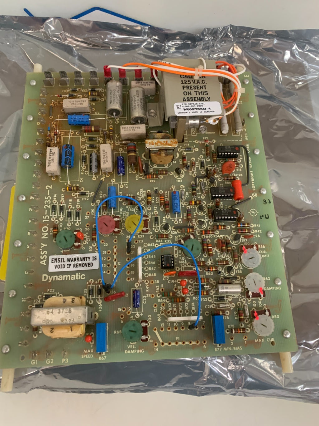 EATON DYNAMATIC CIRCUIT CONTROL BOARD #15-235-21