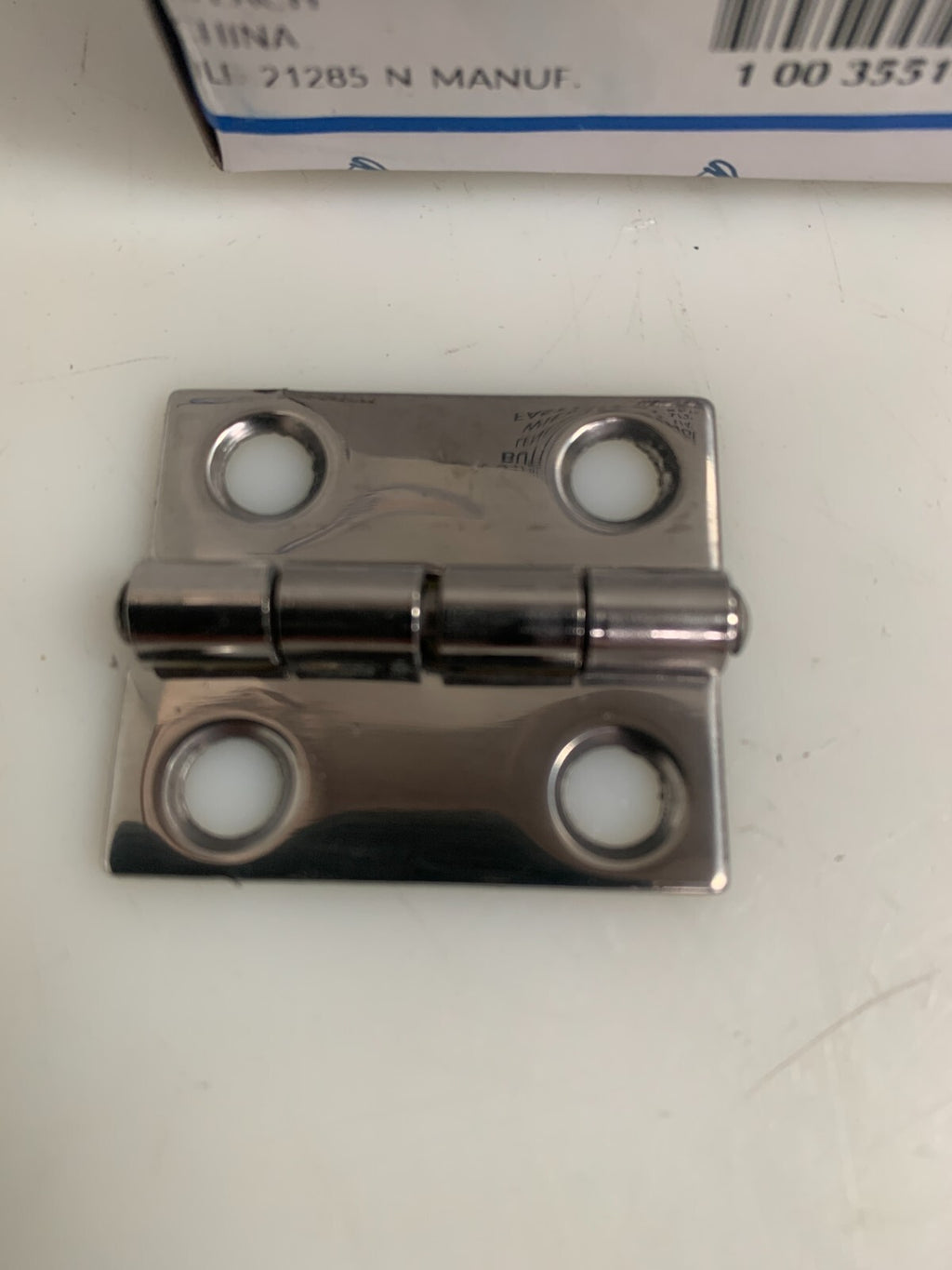 SEA DOG LINE STAINLESS BUTT HINGE 1 1/4 X 1 1/2  #6 FH  10/PER BOX  5 BOX LOT