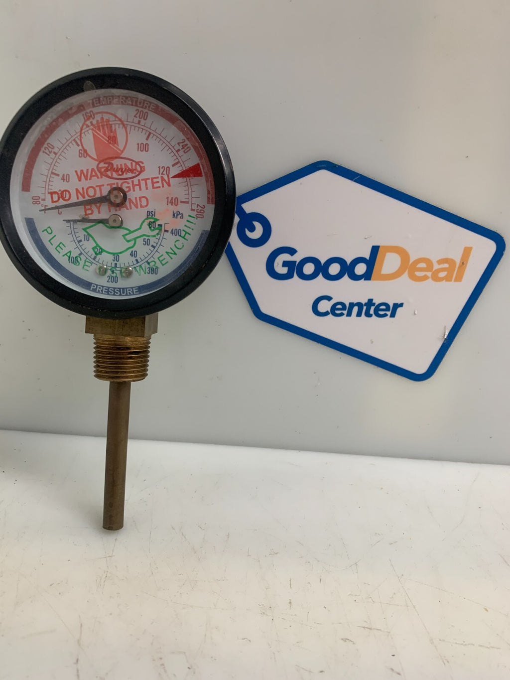 DWYER  Pressure & Thermometor Dual Gauge   TRI-60-50L0