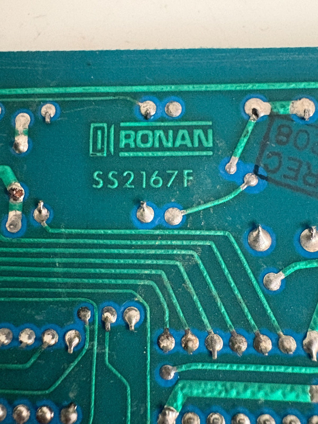 RONAN PLC CIRCUIT BOARD SS2167 F FS-00003