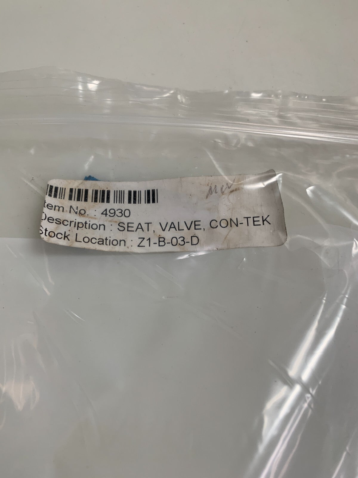 GEA SEAT VALVE CON-TEK #4930 MW-052815-3