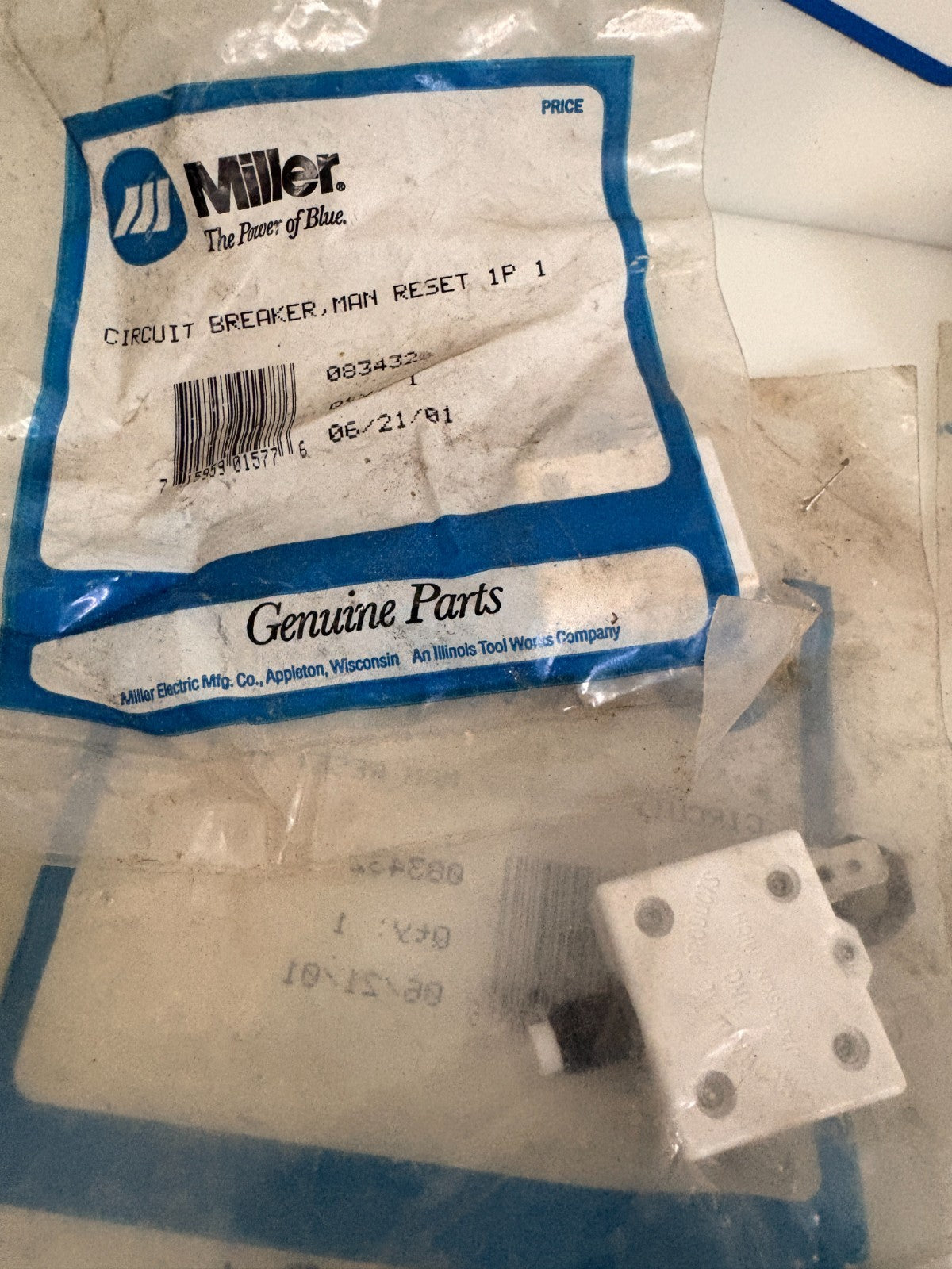 MILLER PARTS MIX LOT 2X083432 2X011609 1X019627