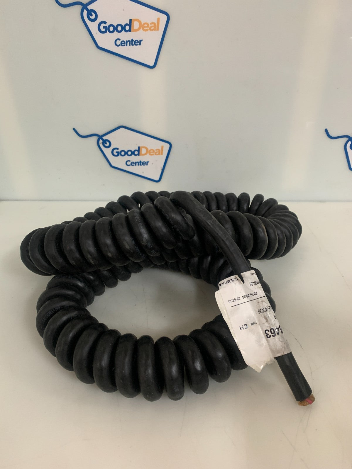 PENDANT CONTROL FLEXIBLE SPRING CABLE 25' 7C/12 7 COOPER WIRE