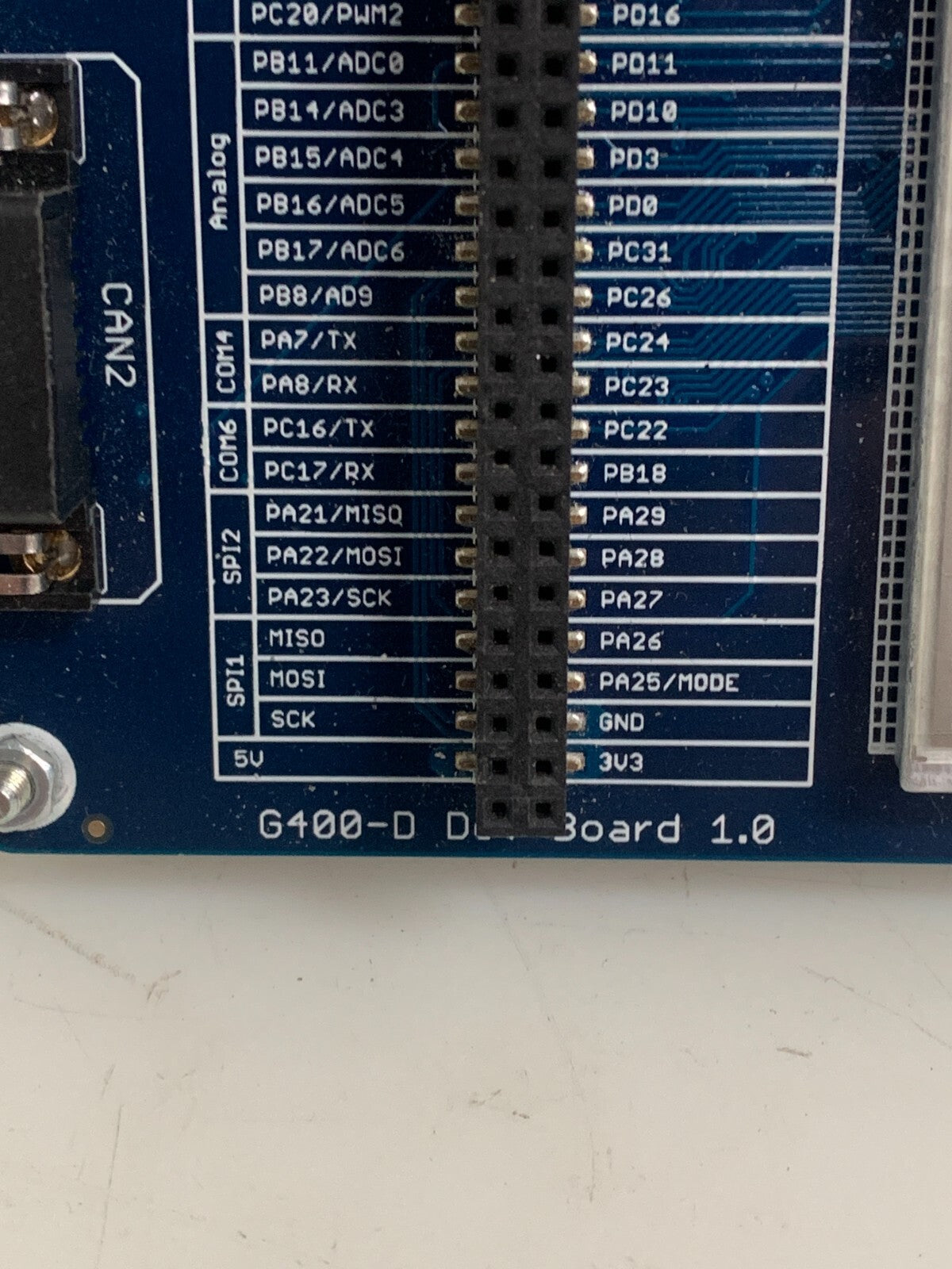 GHI ELECTRONICS G400-D DEV BOARD 1.0 W/TOUCH PANEL3