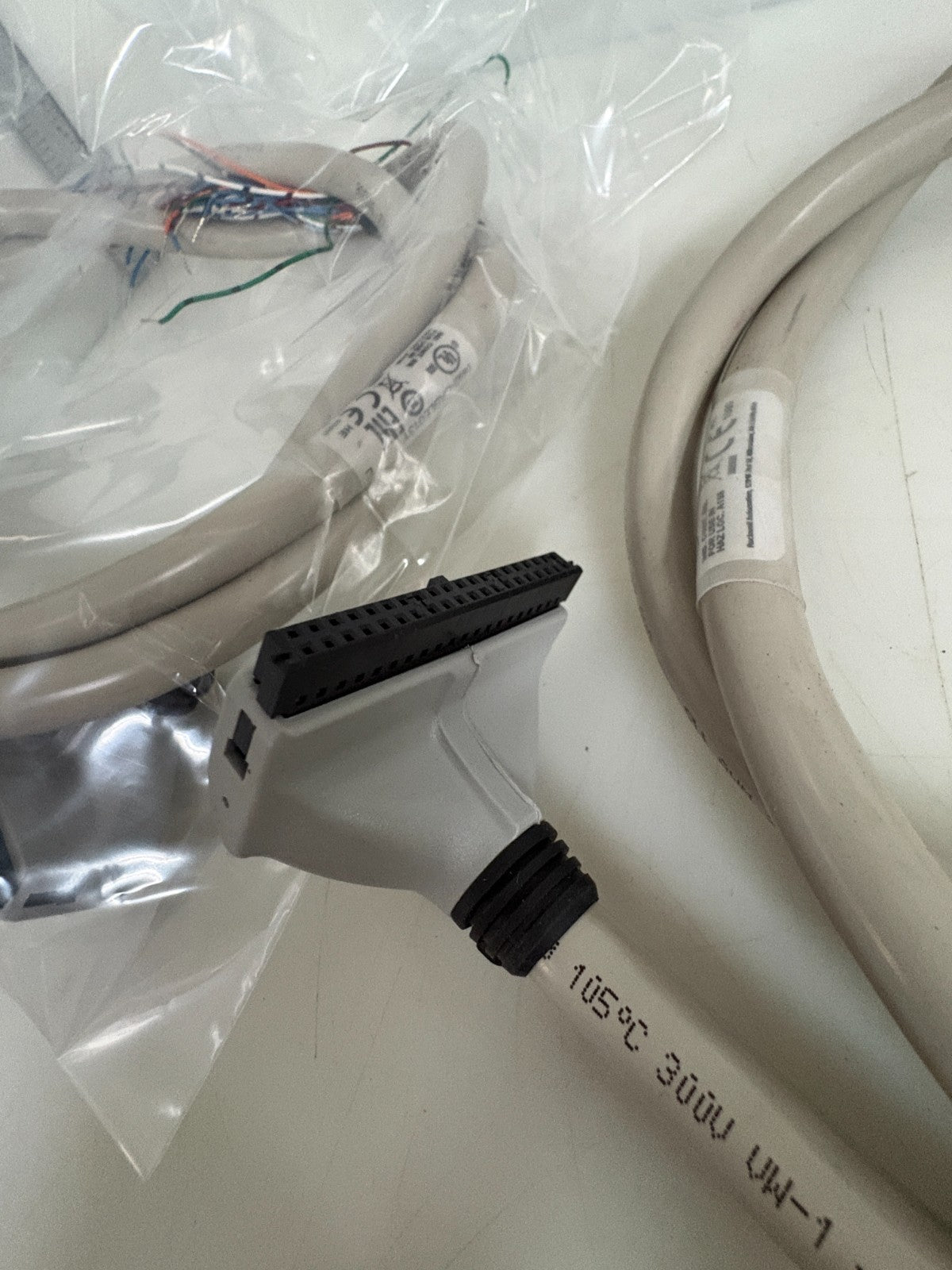 LOT OF 2 ALLEN BRADLEY TERMINAL CABLE 1492-CABLE013Y1