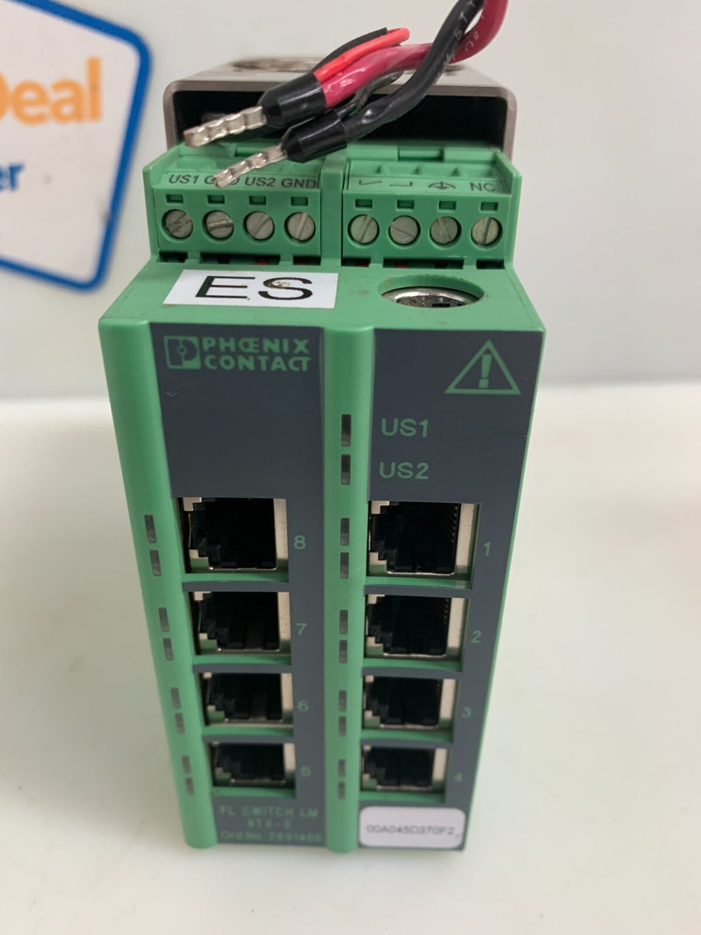 PHOENIX CONTACT ETHERNET SWITCH LM 8TX-E #28 91 46 6