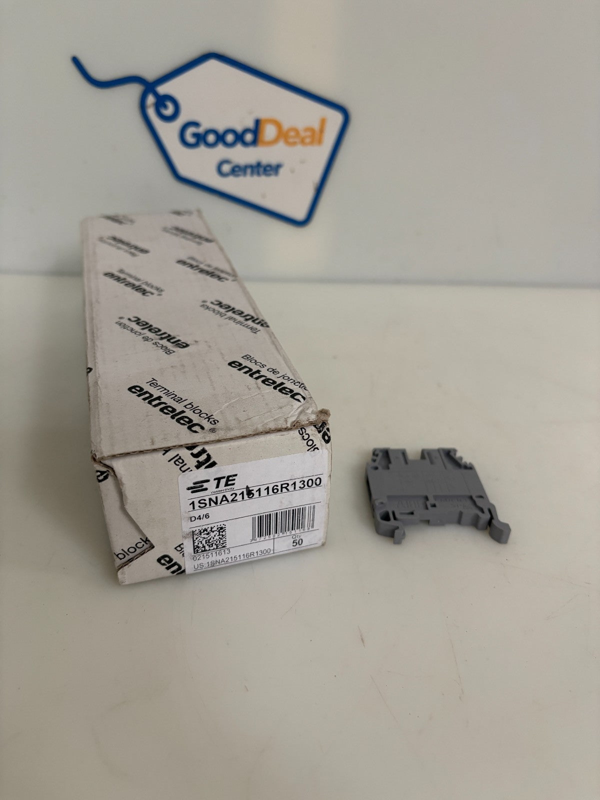 ABB ENTRELEC TERMINAL BLOCK 1SNA215116R1300  50/BOX0