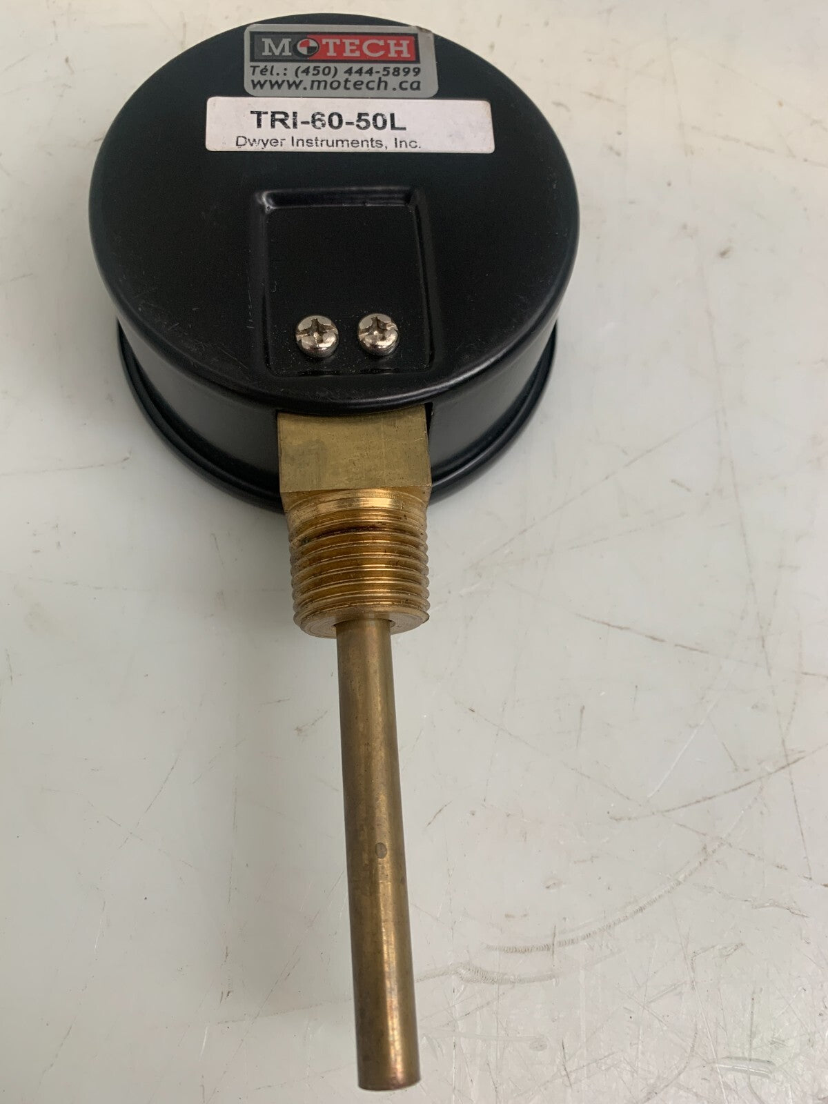 DWYER  Pressure & Thermometor Dual Gauge   TRI-60-50L1