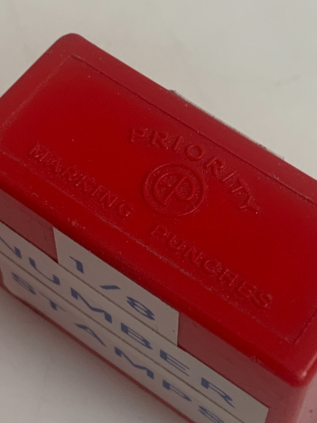 PRIORITY MARKING PUNCHES 1/8 NUMBERS AND LETTERS SET