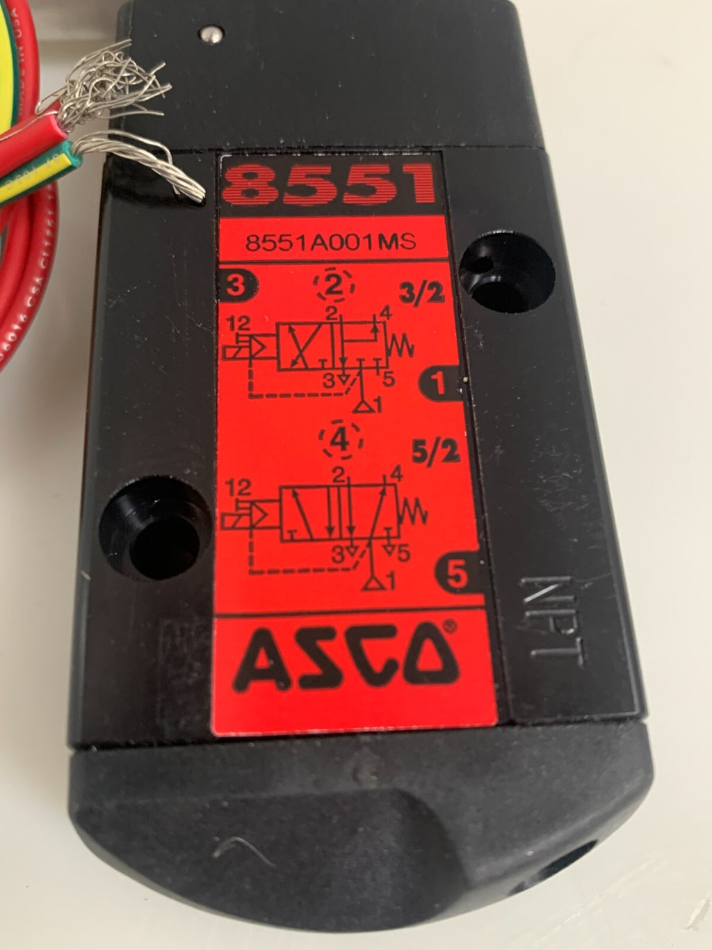 ASCO 8551 Solenoid Valve 8551A001MS