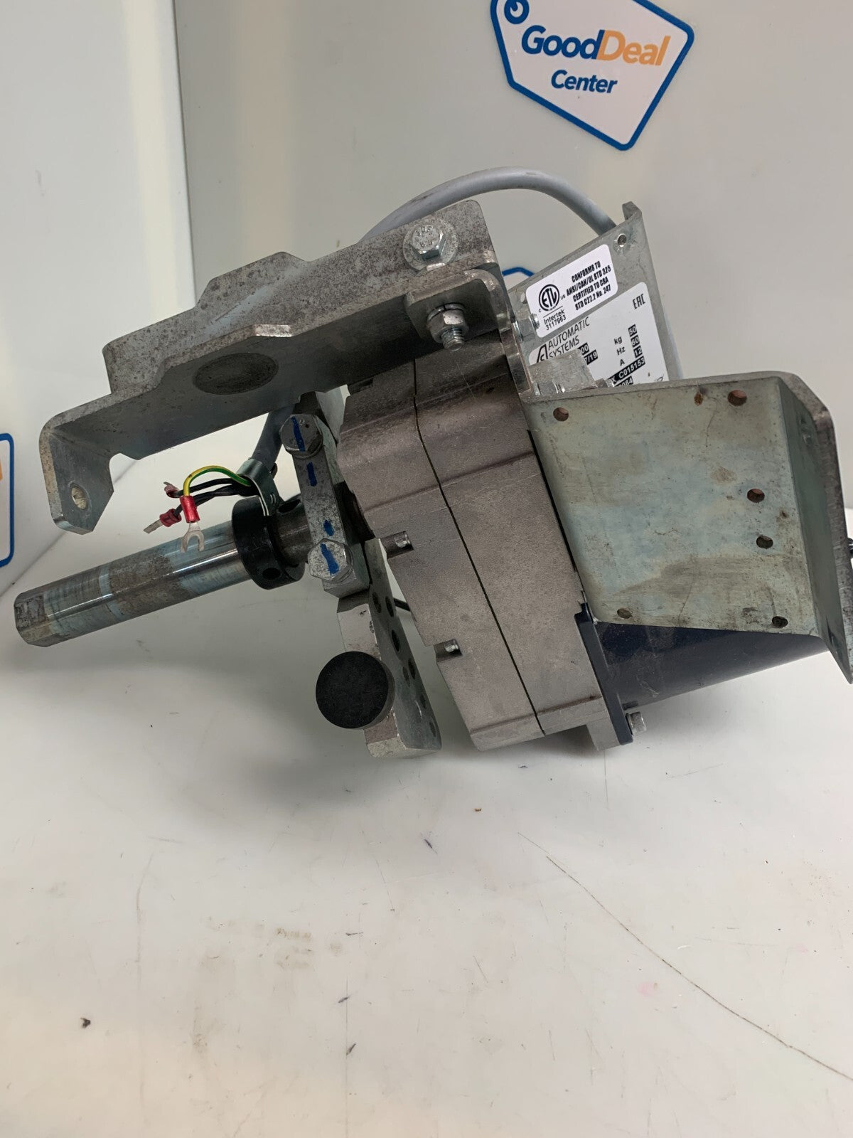 AUTOMATIC SYSTEMS AC Gear Motor BL100  FAH20-86-IA90T-A10 Rev07
